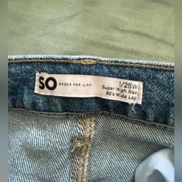 SO goods forlife jeans super high-rise 90s wide leg - Picture 3 of 3